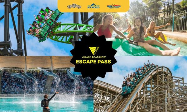 5 Day Theme Park Pass: Movie World, Sea World & Wet'n'Wild Gold Coast